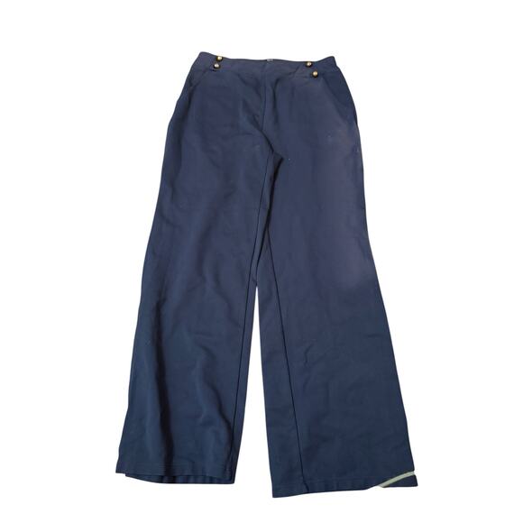 Willits Pants - Willits
Navy Stretch Dress Pants Women’s Large Pull-On Straight Leg Work Office